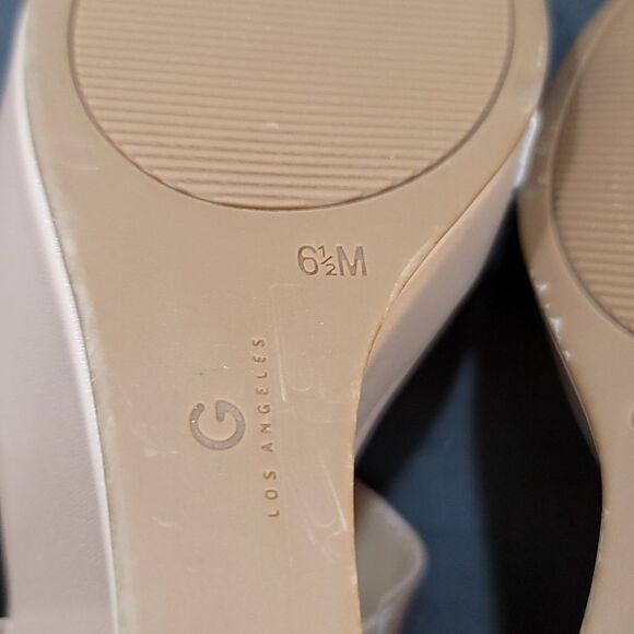 BRAND NEW GBG LOS ANGELES ESPADRILLE OPEN TOE WEDGE SANDAL - Picture 10 of 11
